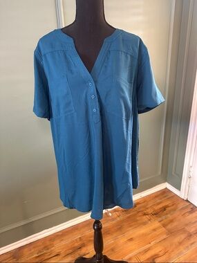 torrid Harper short sleeve challis